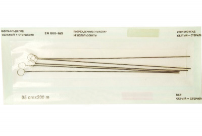 Петля микробиологическая нихромовая №5 (петля 5 мм), уп. 5 шт, Бактер - 12007309